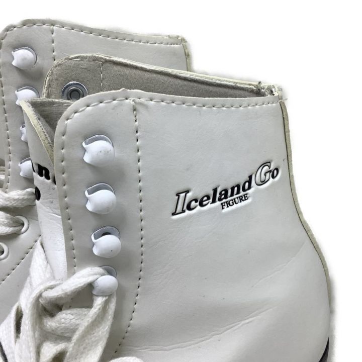 IcelandGo スケート靴 23cm フィギュアスケート ホワイト｜中古 