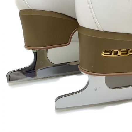  EDEA フィギュア スケート靴 白 表記サイズ235(22.5㎝) スピナー付 ホワイト