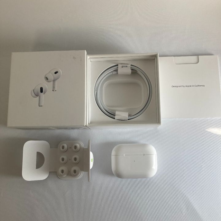 Apple アップル AirPods PRO ワイヤレスイヤホン 第二世代 MQD83J/A ホワイト｜中古｜なんでもリサイクルビッグバン