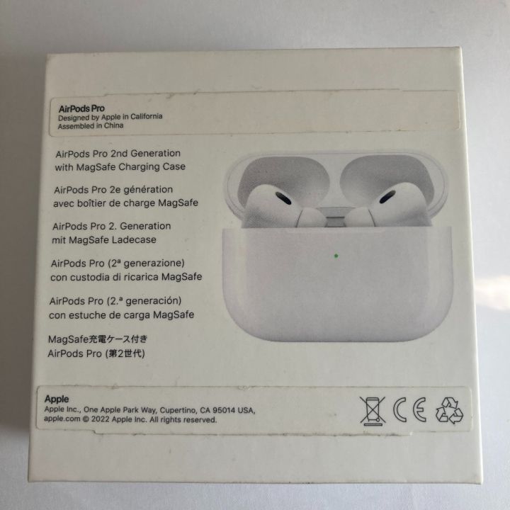 Apple アップル AirPods PRO ワイヤレスイヤホン 第二世代 MQD83J/A ホワイト｜中古｜なんでもリサイクルビッグバン