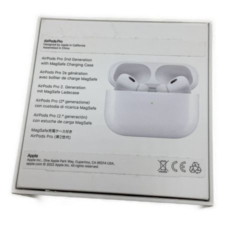  Apple アップル AirPods PRO ワイヤレスイヤホン  MQD83J/A