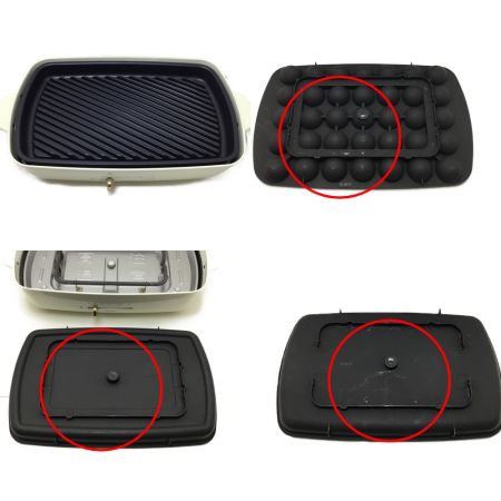  BRUNO ブルーノ ホットプレート BRUNO BOE026 中古品 BOE026 ホワイト