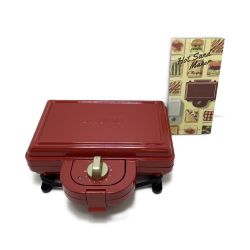 ▲▲ BRUNO ブルーノ ホットサンドメーカー BRUNO BOE044-RD 2018年製 レッド BOE044 レッド Cランク