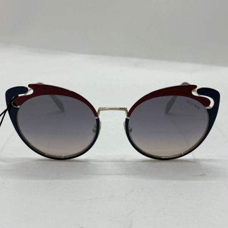  MIU MIU サングラス ケース/箱付き レディース 小豆/紺