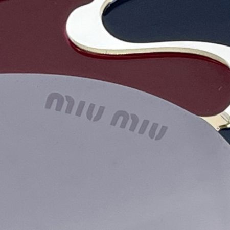  MIU MIU サングラス ケース/箱付き レディース 小豆/紺