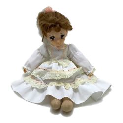 ▲▲  当時物 ポピー はいからさんが通る 花村紅緒 ソフビ 人形 大和和紀 フィギュア 昭和レトロ Cランク