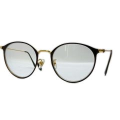  RAY-BAN レイバン 眼鏡フレーム 2905 51□21 145 レンズ度入り RB8378F 茶系/ゴールド Bランク