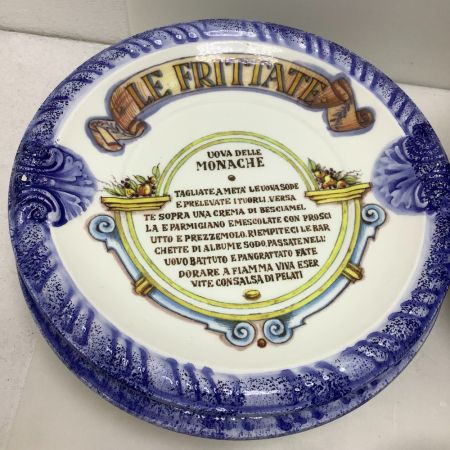   TGM ハンドメイド 陶器 イタリア食器まとめ 24点 絵皿 ティーカップ ソーサー など