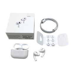 ▲▲ Apple アップル AirPods PRO ワイヤレスイヤホン 第二世代 MQD83J A Bランク