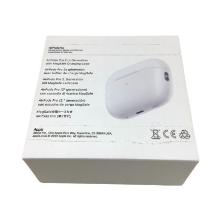  Apple アップル AirPods PRO ワイヤレスイヤホン 第二世代 MQD83J A