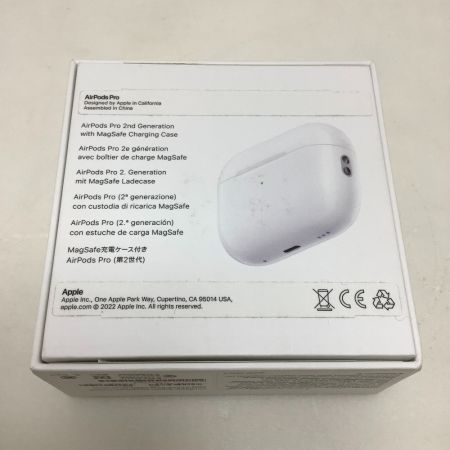  Apple アップル AirPods PRO 第二世代 ワイヤレスイヤホン  MQD83J/A