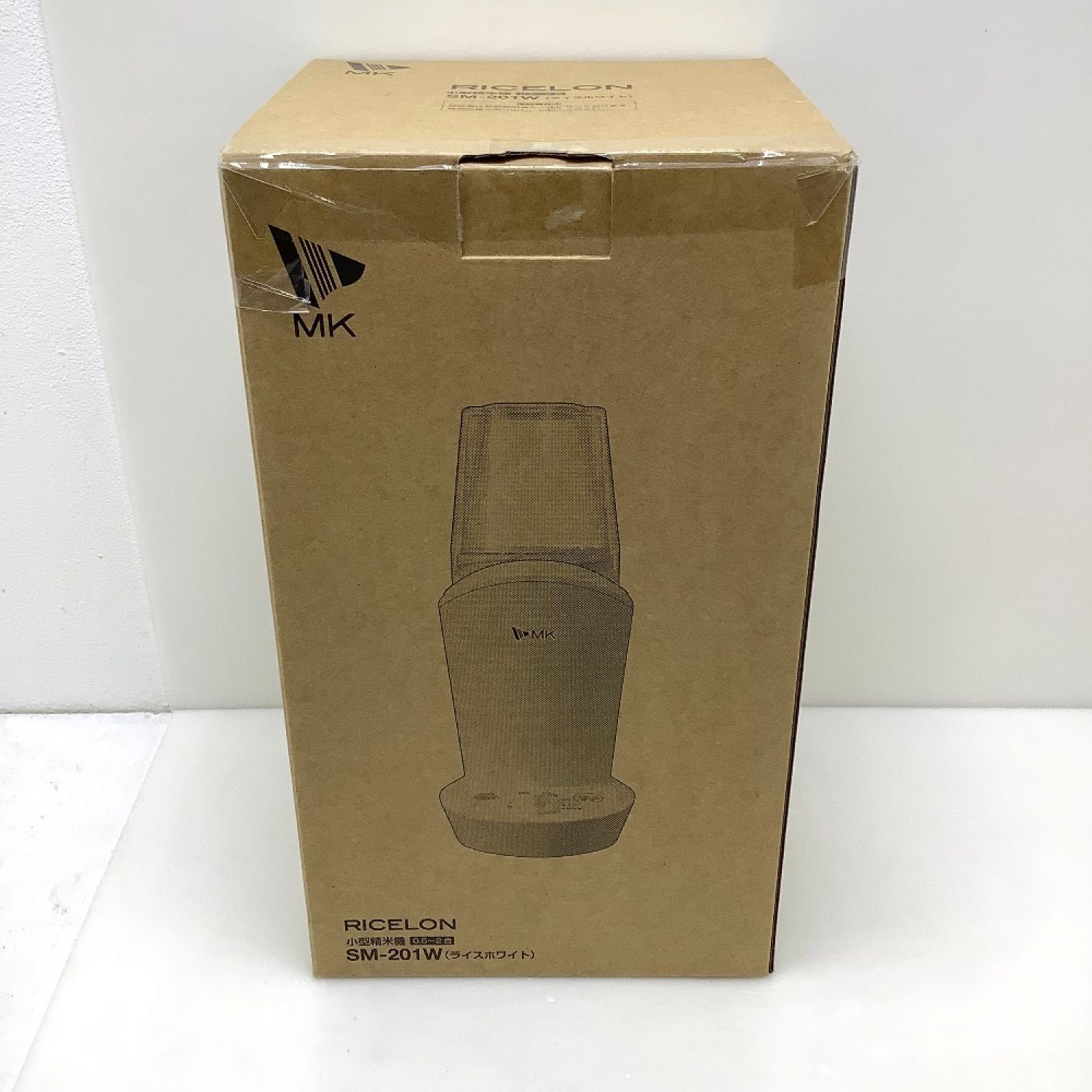 中古】 エムケー 【未使用】精米機 小型精米機 RICELON ライスロン SM