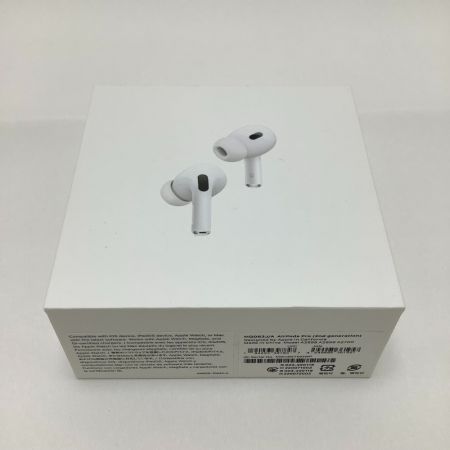  Apple アップル AirPods PRO ワイヤレスイヤホン 第二世代 MQD83J/A