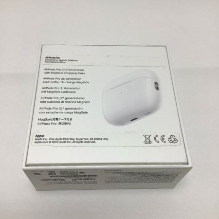  Apple アップル AirPods PRO ワイヤレスイヤホン 第二世代 MQD83J/A