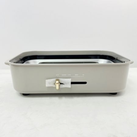  BRUNO ブルーノ 【未使用】コンパクトホットプレート 2023年製 BOE021-ASGZ グレージュ