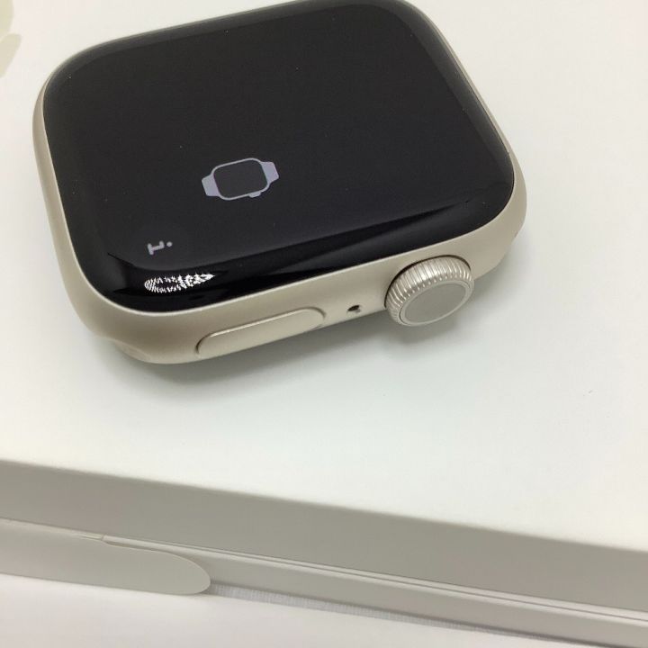 Apple - ▲▲Apple アップル アップルウォッチ MR8T3J/A APPLE WATCH S9 64GB スターライト MR8T3J/A アップル(Apple) MR8T3J/A Apple Watch Series 9 GPSモデル 41mm