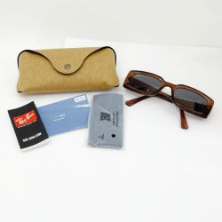 ◆◆ RAY-BAN レイバン サングラス POLARIZED ポリッシュ  RB 4395F ブラウン Aランク