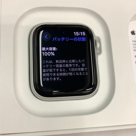 Apple アップル アップルウォッチ APPLE WATCH SE2 40mm シルバー GPS MRE13J/A