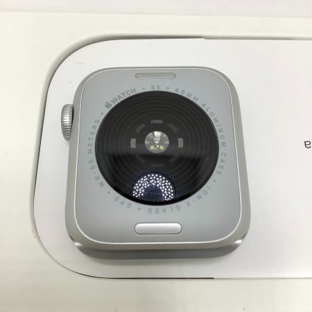  Apple アップル アップルウォッチ APPLE WATCH SE2 40mm シルバー GPS MRE13J/A