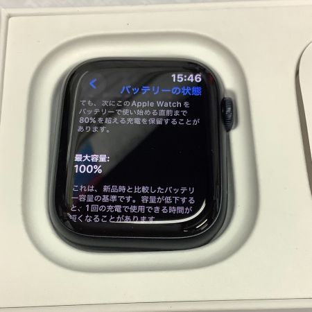 Apple アップル アップルウォッチ APPLE WATCH series 9 45mm ミッドナイト S9MR9A