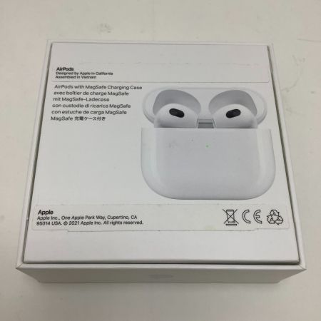  Apple アップル AirPods 第3世代 ワイヤレスイヤホン  MME73J/A