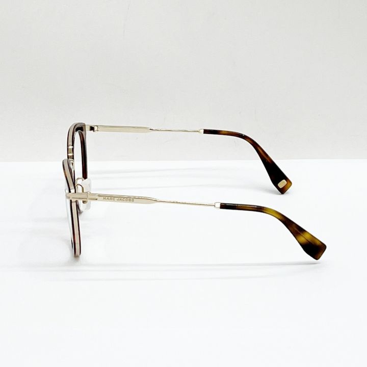 ◆◆MARC JACOBS マークジェイコブス 眼鏡 メガネ ケース付 ブラウン MARC JACOBS マークジェイコブス 眼鏡 メガネ ケース付 ブラウン