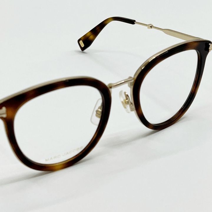 ◆◆MARC JACOBS マークジェイコブス 眼鏡フレーム ケース付き MARC596 MARC JACOBS マークジェイコブス 眼鏡 メガネ ケース付 ブラウン