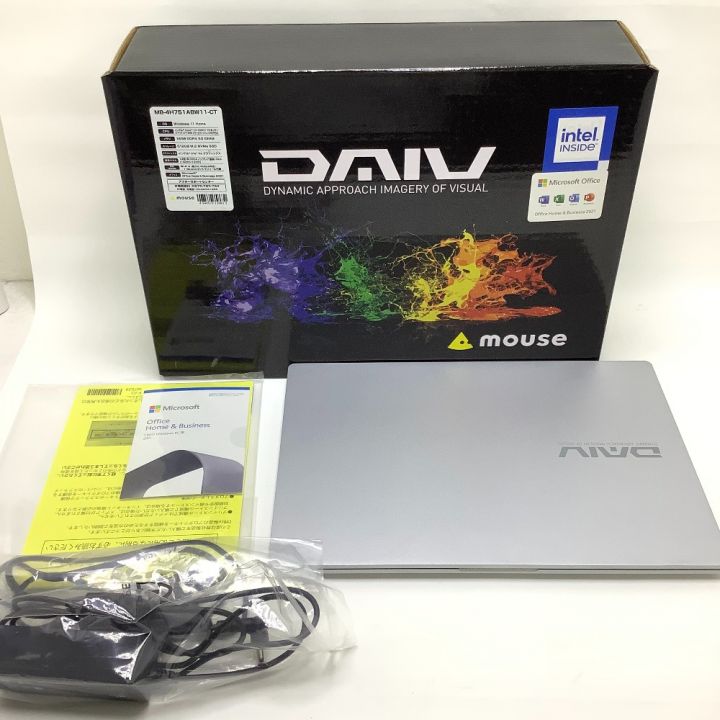 mouse ノートパソコン DAIV 14インチ LAPTOP MB-4H751ABW11-CT｜中古｜なんでもリサイクルビッグバン