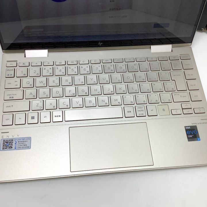 HP ヒューレットパッカード ノートパソコン ENVY X360 13.3インチ 13-bd0541TU 54J99PA-AAAW  ペイルゴールド｜中古｜なんでもリサイクルビッグバン