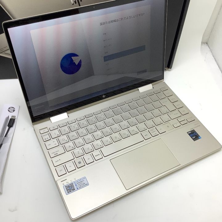 HP ヒューレットパッカード ノートパソコン ENVY X360 13.3インチ 13-bd0541TU 54J99PA-AAAW  ペイルゴールド｜中古｜なんでもリサイクルビッグバン