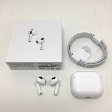  Apple アップル AirPods 第三世代 ワイヤレスイヤホン  MME73J/A ホワイト