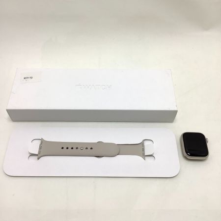  Apple アップル アップルウォッチ APPLE WATCH series 9 41mm GPS アルミニウム スターライト