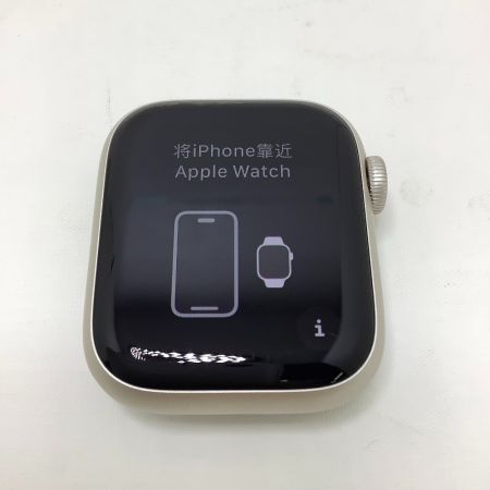  Apple アップル アップルウォッチ APPLE WATCH series 9 41mm GPS アルミニウム スターライト