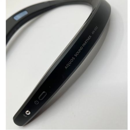  SHARP シャープ ヘッドホン ワイヤレスネックスピーカー 2020年製 an-ss2 ブラック