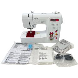 ◆◆ Brother ブラザーコウギョウ コンピュータミシン CPN3103 K1114-MKディズニー ミニーマウス デザイン 48658 Bランク