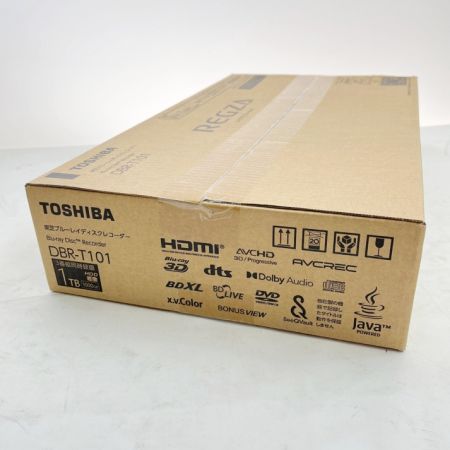 TOSHIBA 東芝 REGZA レグザブルーレイ Blu-rayレコーダー DBR-T101