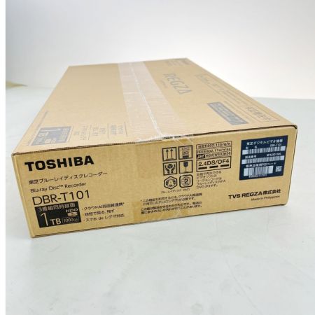  TOSHIBA 東芝 REGZA レグザブルーレイ Blu-rayレコーダー DBR-T101