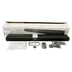 ◆◆ DENON デノン スピーカー Bluetooth サウンドバー デュアルサブウーファー内蔵　2023年製 DHT-c210k Aランク