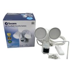 ◆◆ swann セキュリティカメラ 4Kフロードライトカメラ 2022年製 SWIFI-4KFLOCAM-JP Bランク