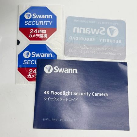  swann セキュリティカメラ 4Kフロードライトカメラ 2022年製 SWIFI-4KFLOCAM-JP
