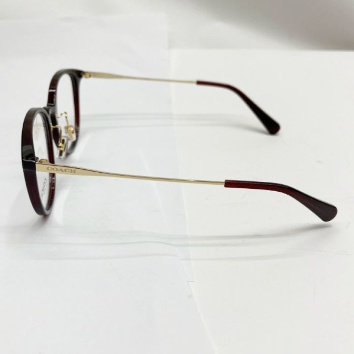 COACH コーチ メガネフレーム 眼鏡 HC 6160D ブラウン - 中古