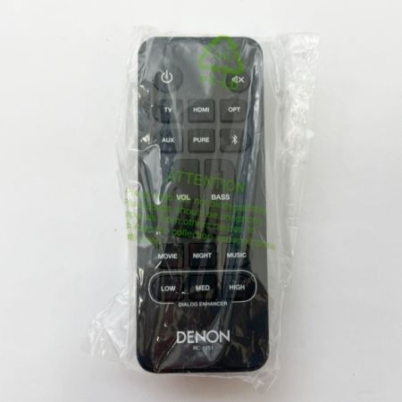  DENON デノン スピーカー サウンドバー 2024年製 dht-c210k ブラック