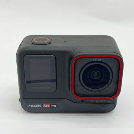   Insta360 Ace Pro アクションカメラ 2023年製 バッテリー 自撮り棒セット CINSAAJA ブラック