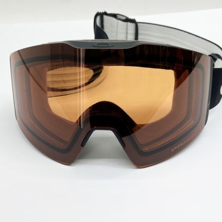  OAKLEY Fall Line M フォールライン ゴーグル キズ有 フレーム ブラック