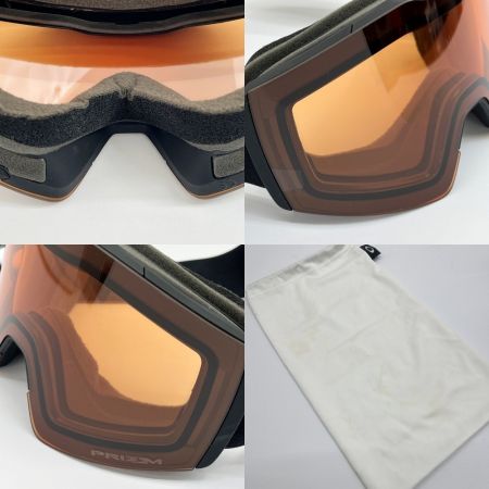  OAKLEY Fall Line M フォールライン ゴーグル キズ有 フレーム ブラック