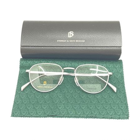  DAVID BECHAM 眼鏡フレーム DAVID BECHAM シルバー