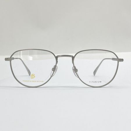  DAVID BECHAM 眼鏡フレーム DAVID BECHAM シルバー