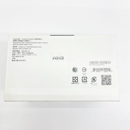  Google グーグル Pixel Watch スマートウォッチ ピクセルウォッチ 2023年製 gas03119