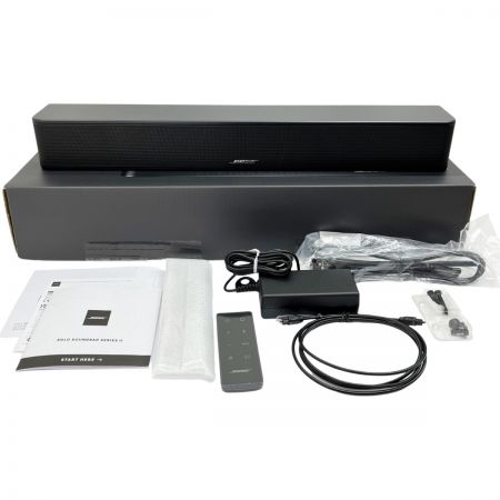  BOSE ボーズ BOSE Solo Soundbar Series II スピーカー サウンドバー 88858866-3100