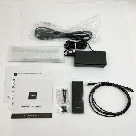  BOSE ボーズ BOSE Solo Soundbar Series II スピーカー サウンドバー 88858866-3100